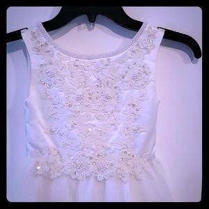 Communion dress and head piece